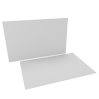 Postkarten-Mailing DIN A6 (10,5 cm x 14,8 cm) mit partieller Glitzer-Lack-Veredelung