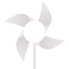 Windmühle 4-flügelig, einseitig bedruckt